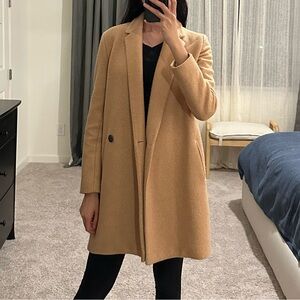 Zara Beige Color Coat Size XS